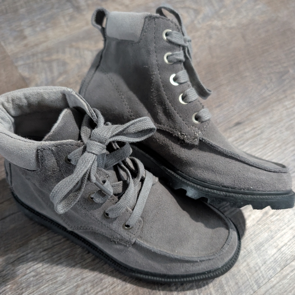 Sorel Youth boys Madson Moc Toe Waterproof Ankle Boots Size 1